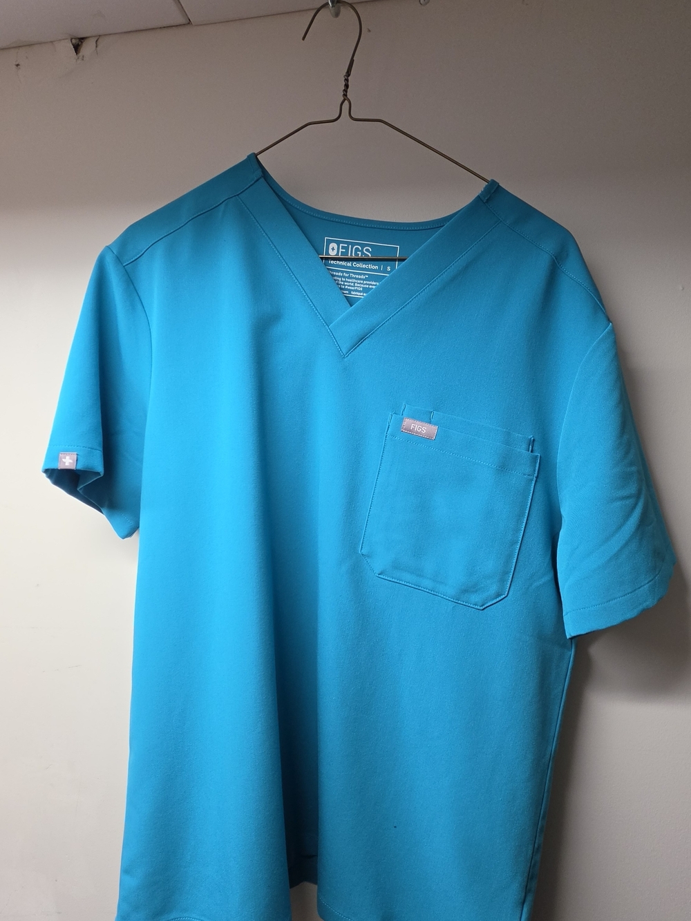 Figs Teal Scrub Set